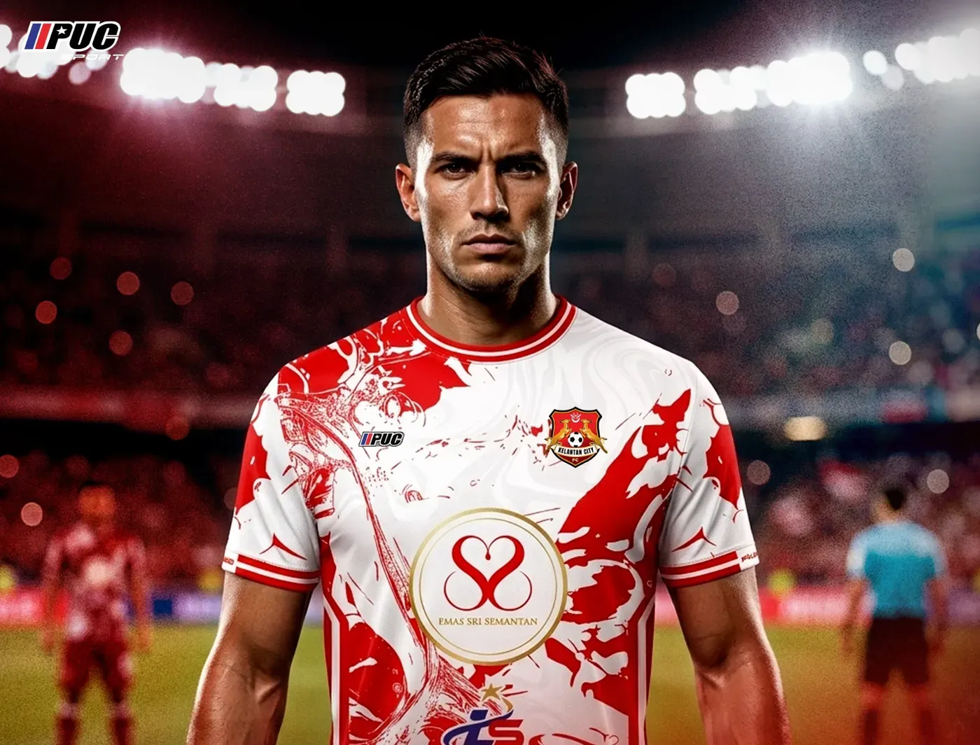Jersi Kelantan City FC Putih — kit rasmi 2026/27